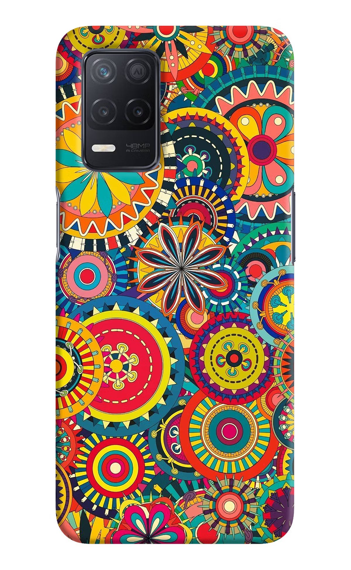 Gol Gol Art Realme 8 5G/8s 5G Hard Case Back Cover by Casekaro