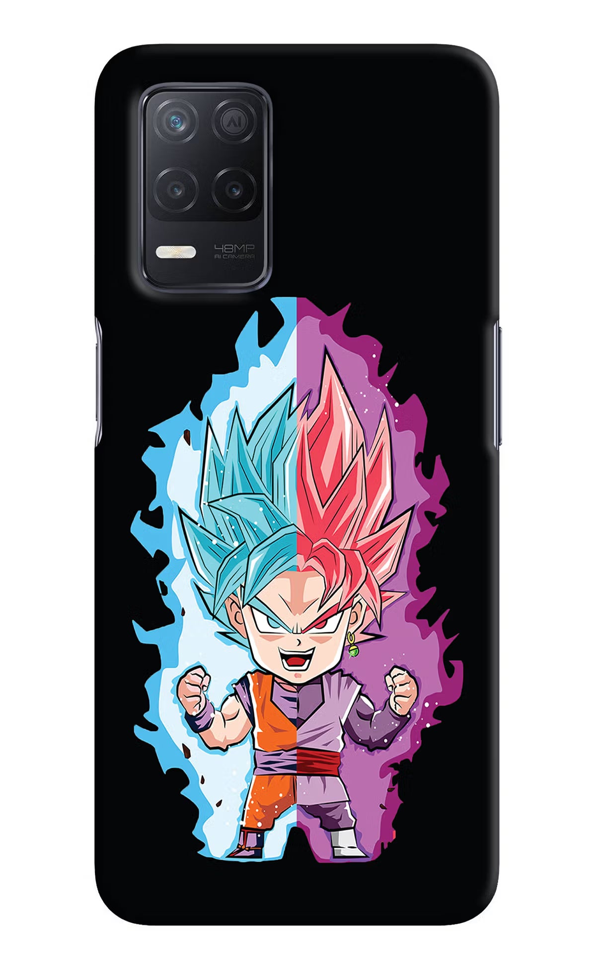 Chota Goku Realme 8 5G/8s 5G Hard Case Back Cover by Casekaro
