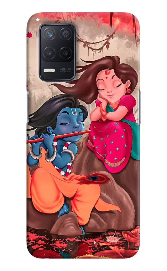 Radhe Krishna Realme 8 5G/8s 5G Hard Case Back Cover by Casekaro