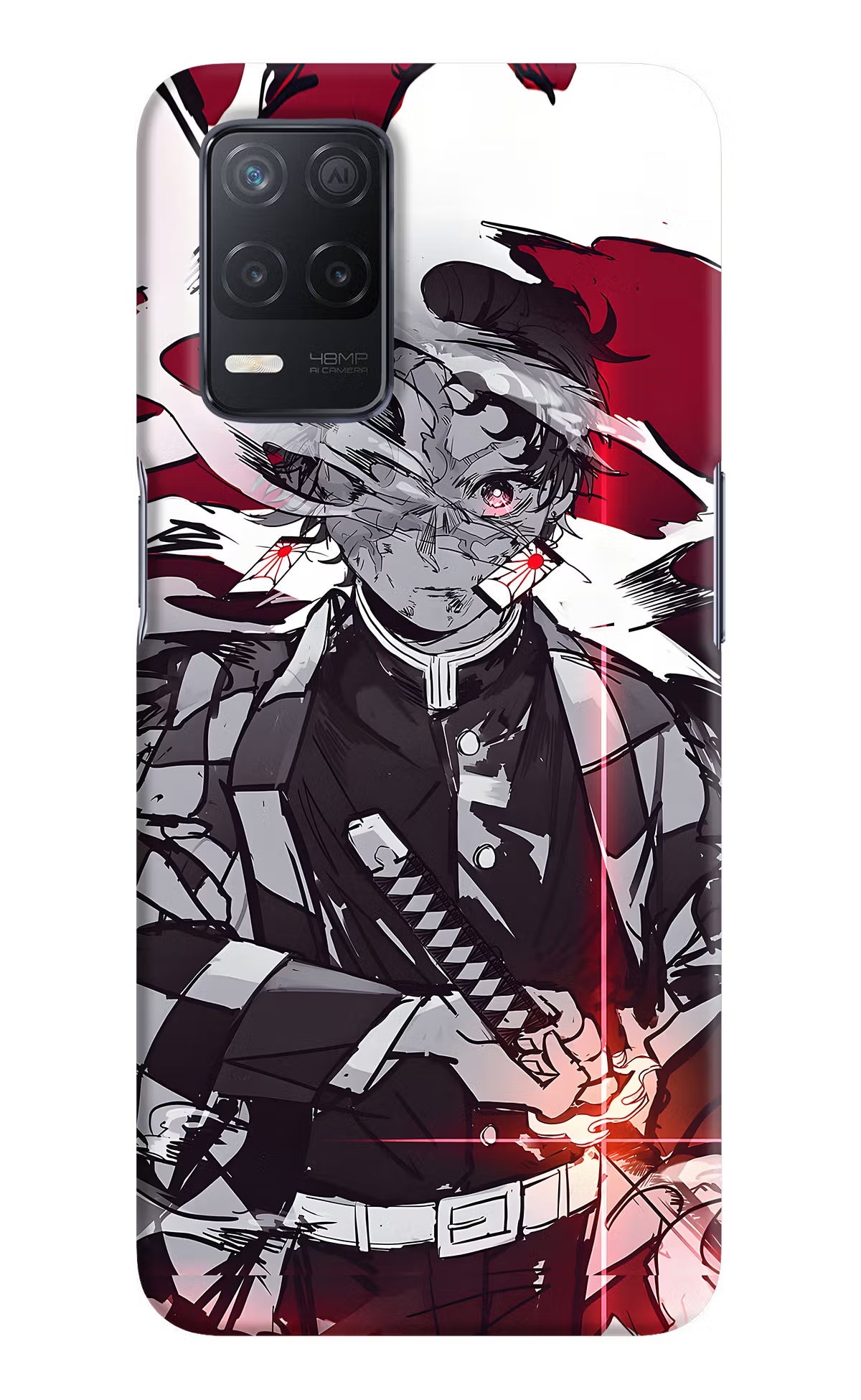 Demon Slayer Realme 8 5G/8s 5G Hard Case Back Cover by Casekaro