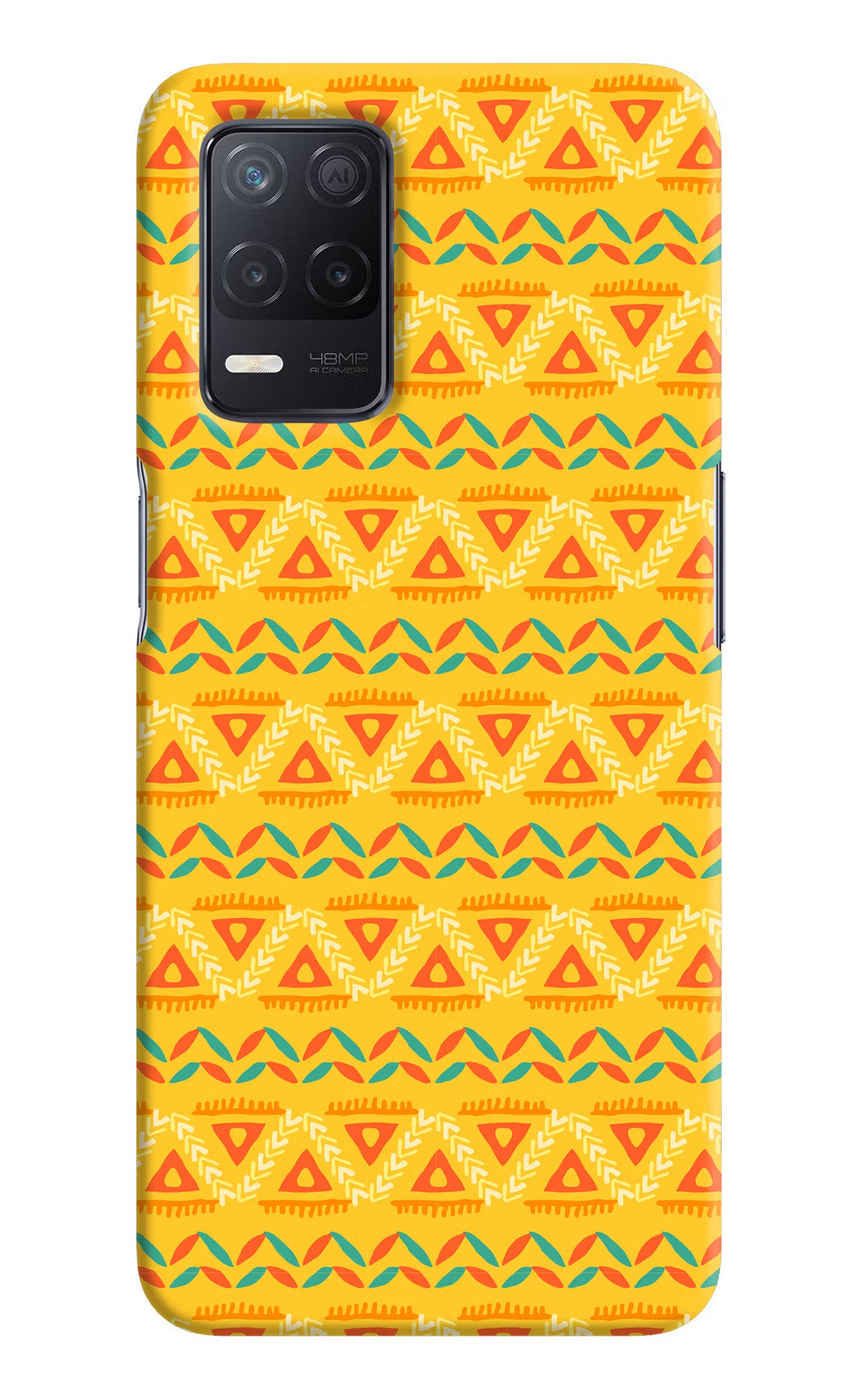 Tribal Pattern Realme 8 5G/8s 5G Hard Case Back Cover by Casekaro