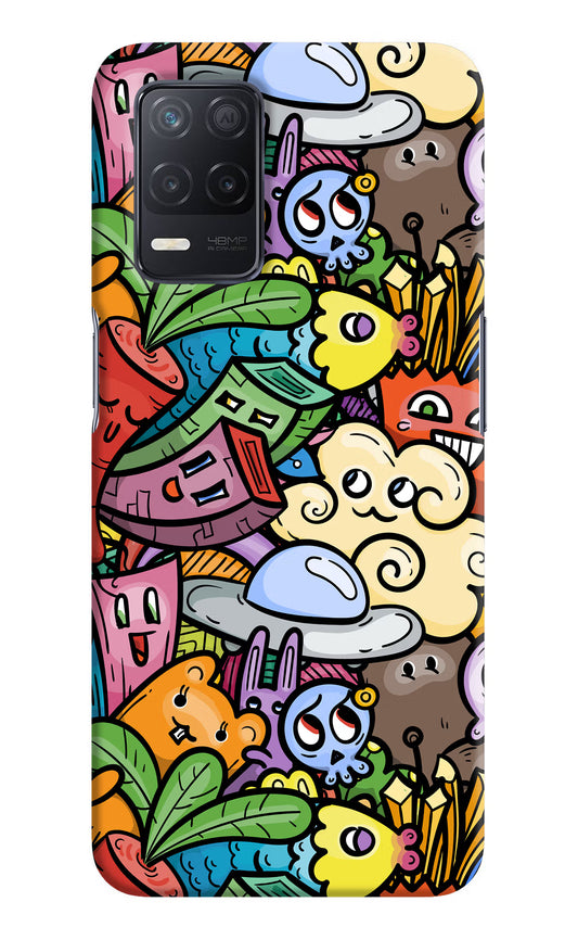 Veggie Doodle Realme 8 5G/8s 5G Hard Case Back Cover by Casekaro