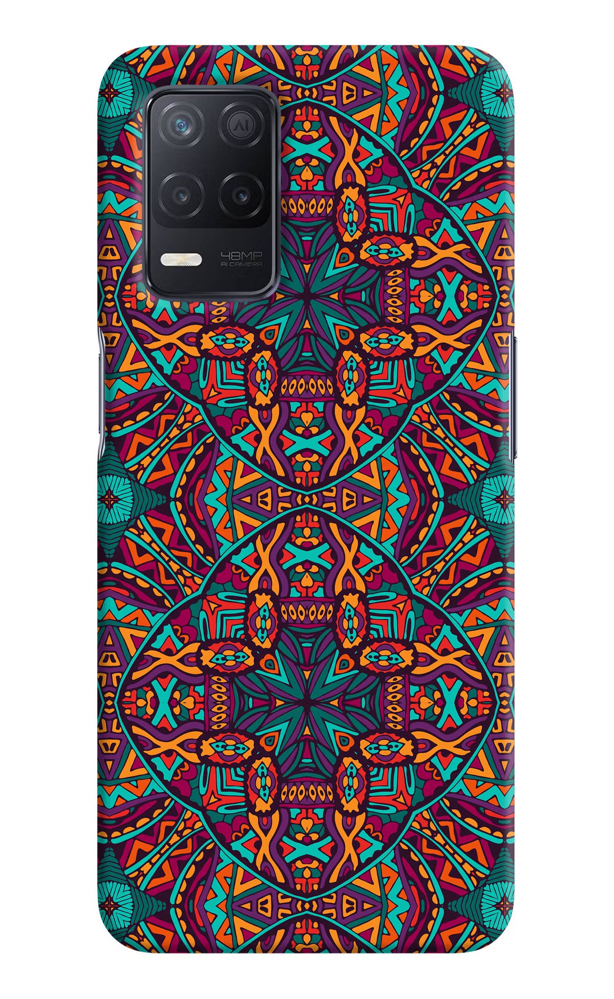 Colour Mandala Realme 8 5G/8s 5G Hard Case Back Cover by Casekaro