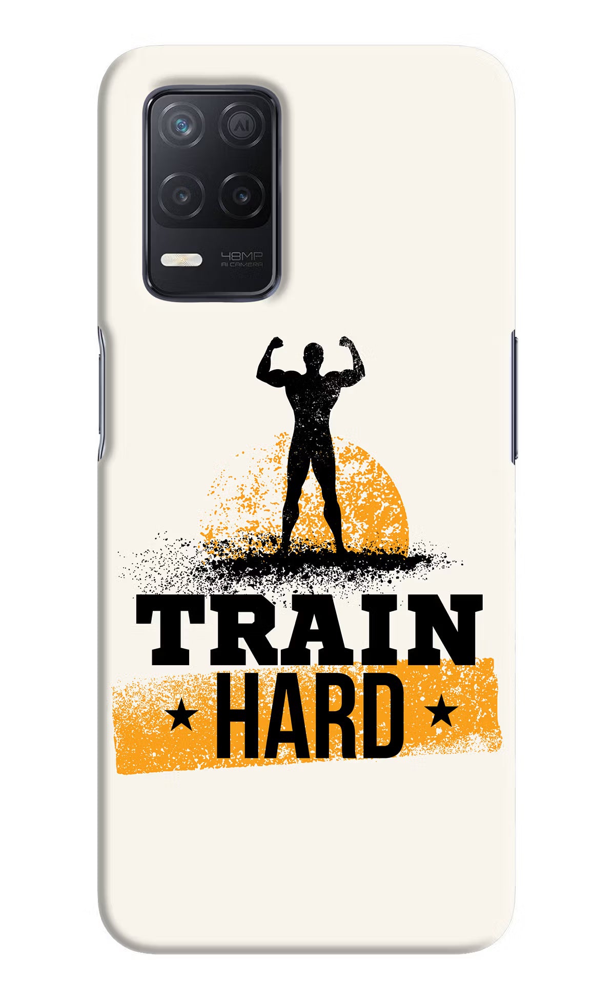Train Hard Realme 8 5G/8s 5G Hard Case Back Cover by Casekaro
