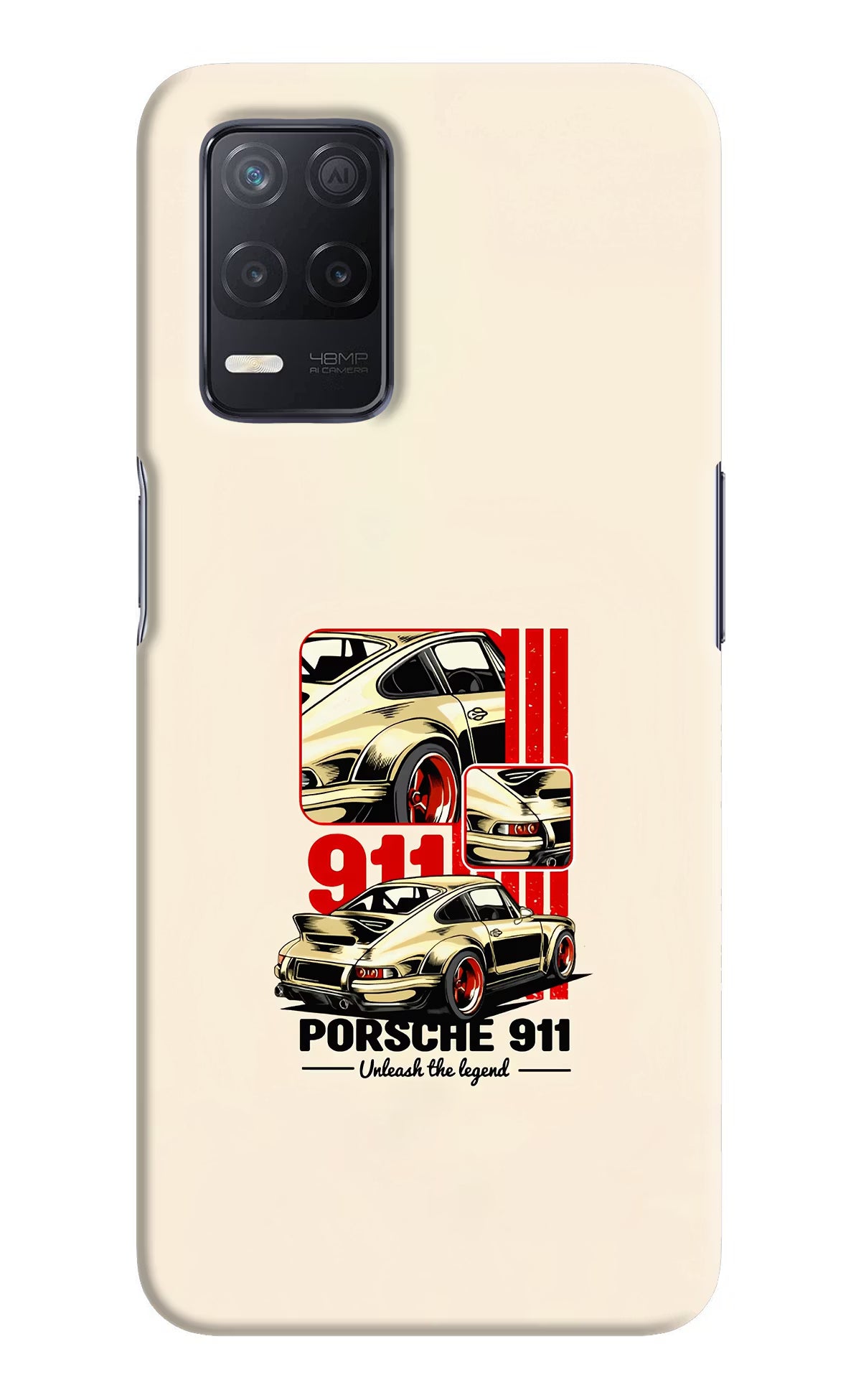 Classic Porsche 911 Realme 8 5G/8s 5G Hard Case Back Cover by Casekaro