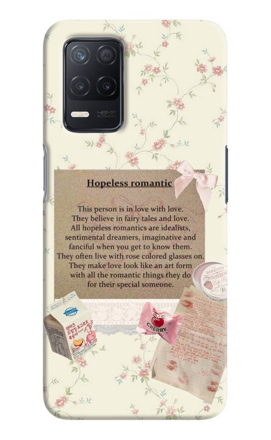 Hopeless Romantic Realme 8 5G/8s 5G Hard Case Back Cover by Casekaro