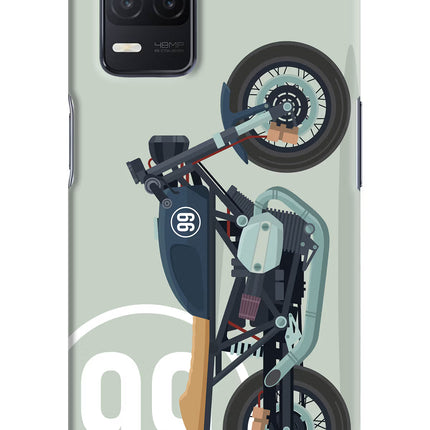 Classic Cafe Racer 99 Realme 8 5G/8s 5G Hard Case Back Cover by Casekaro