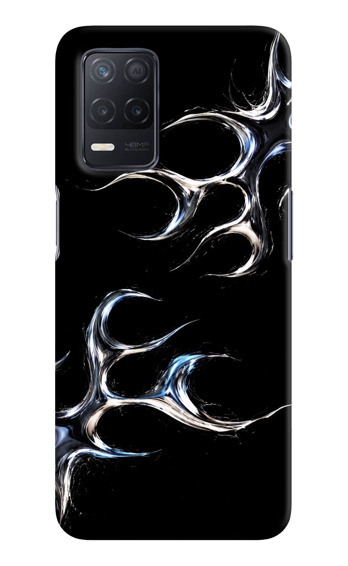 Chrome Tribal Realme 8 5G/8s 5G Hard Case Back Cover by Casekaro