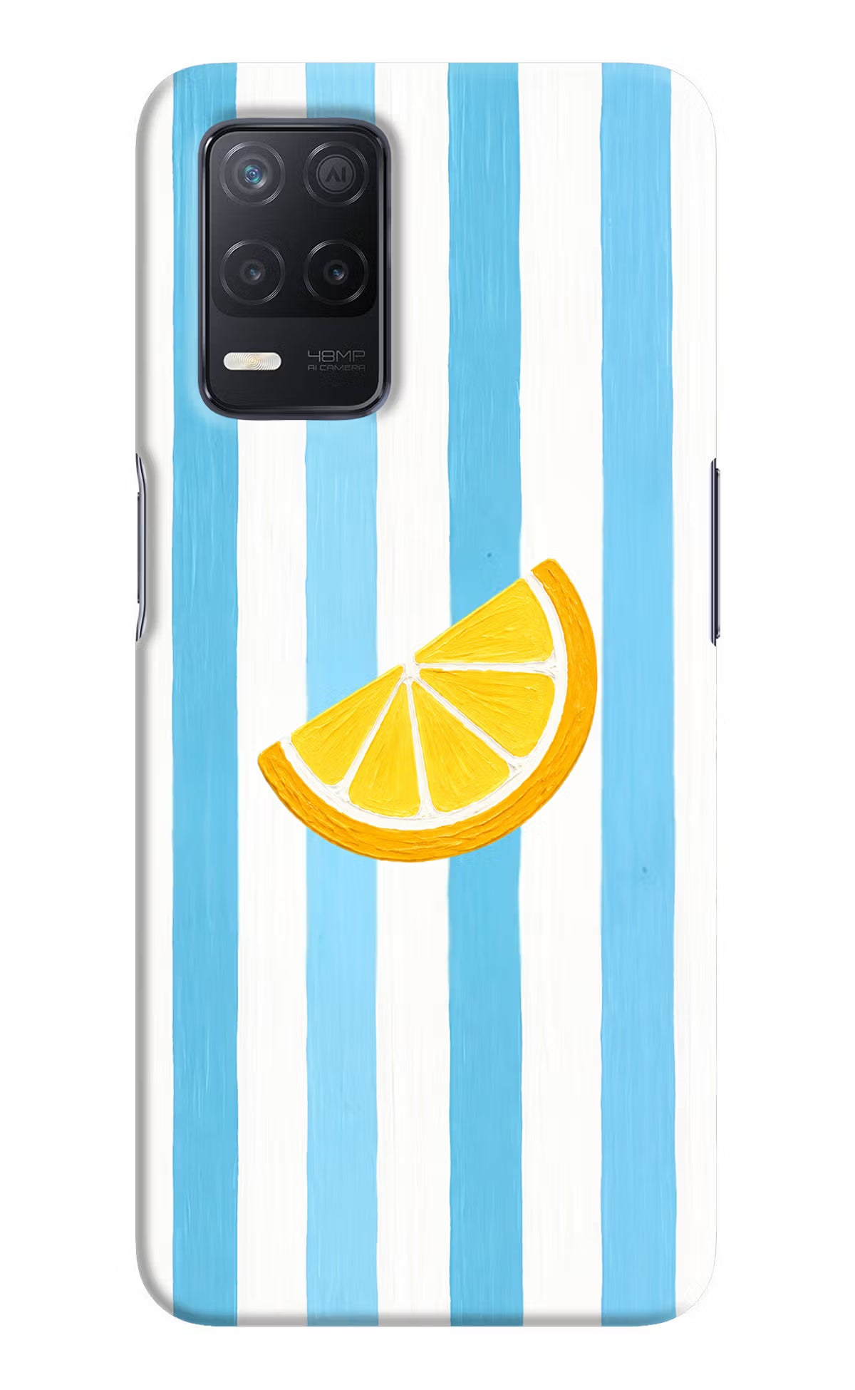 Summer Lemon Realme 8 5G/8s 5G Hard Case Back Cover by Casekaro