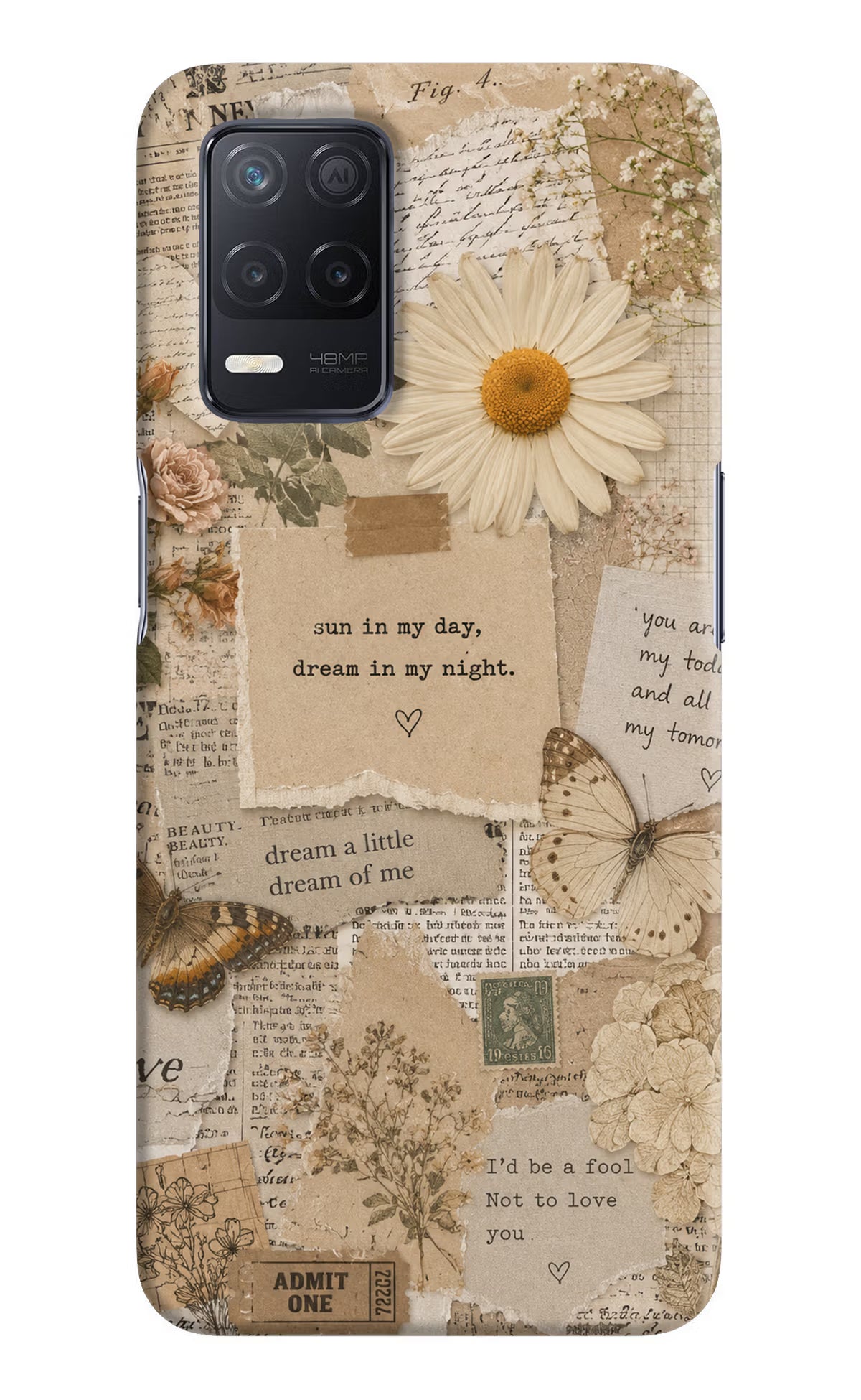 Vintage case Realme 8 5G/8s 5G Back Cover
