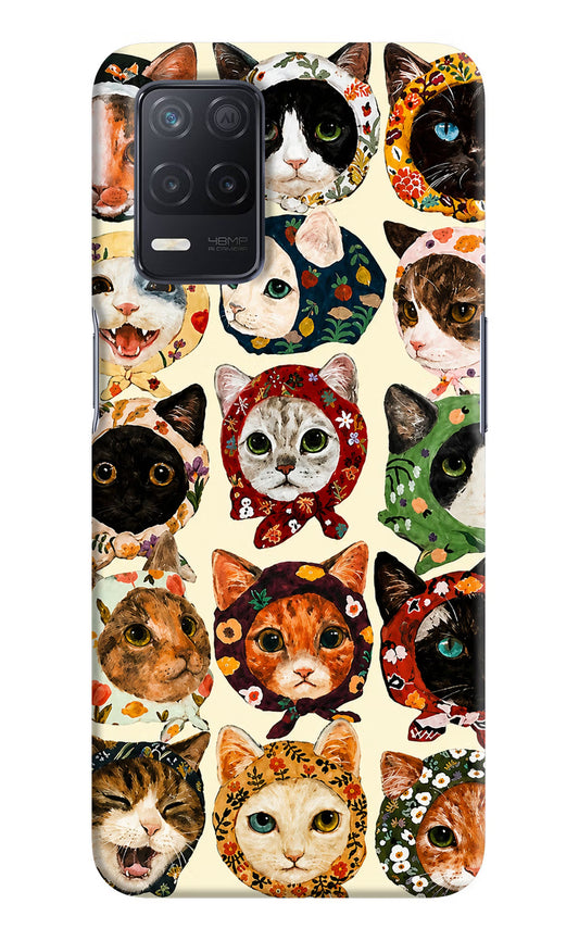 Cool Cat Realme 8 5G/8s 5G Hard Case Back Cover by Casekaro