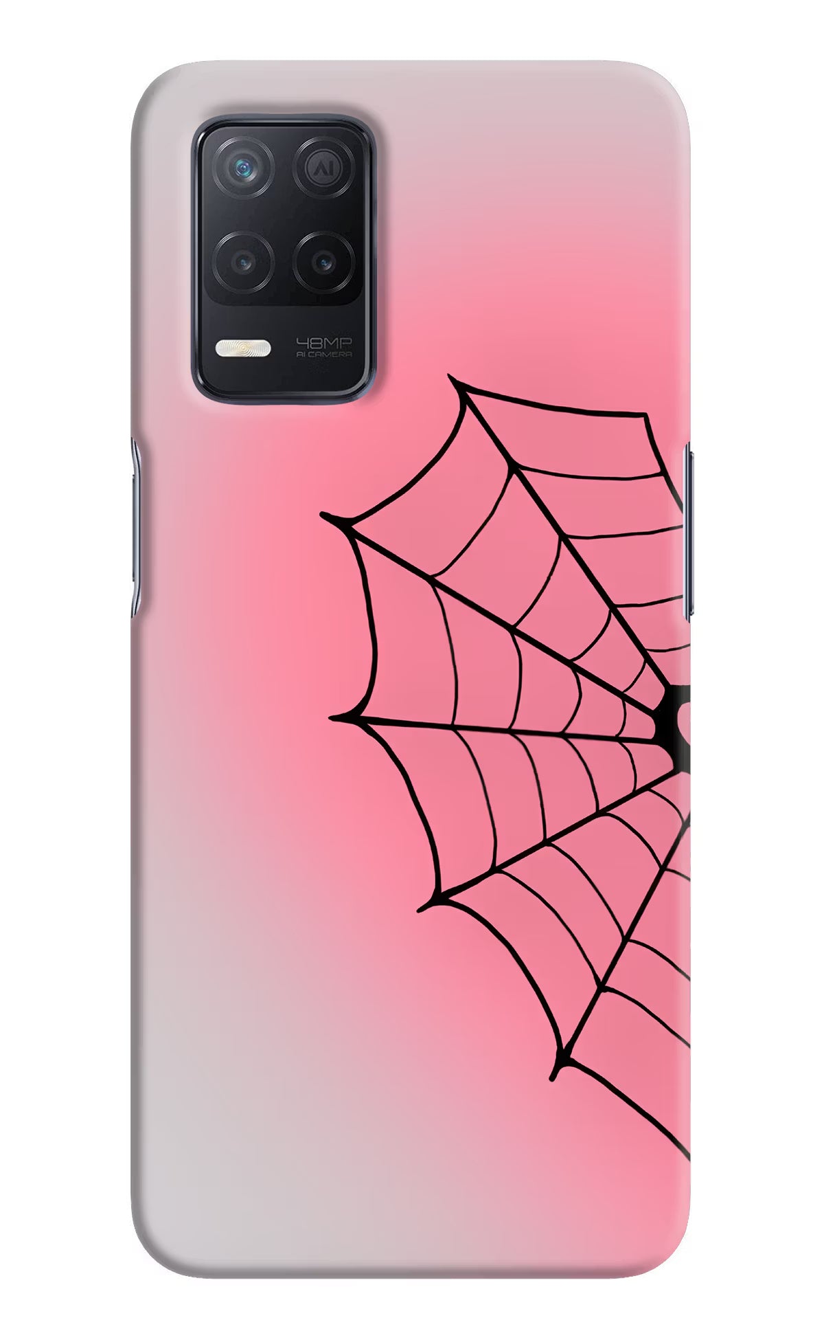 Pink Web Realme 8 5G/8s 5G Back Cover