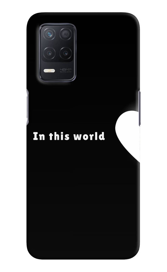 This World Realme 8 5G/8s 5G Hard Case Back Cover by Casekaro