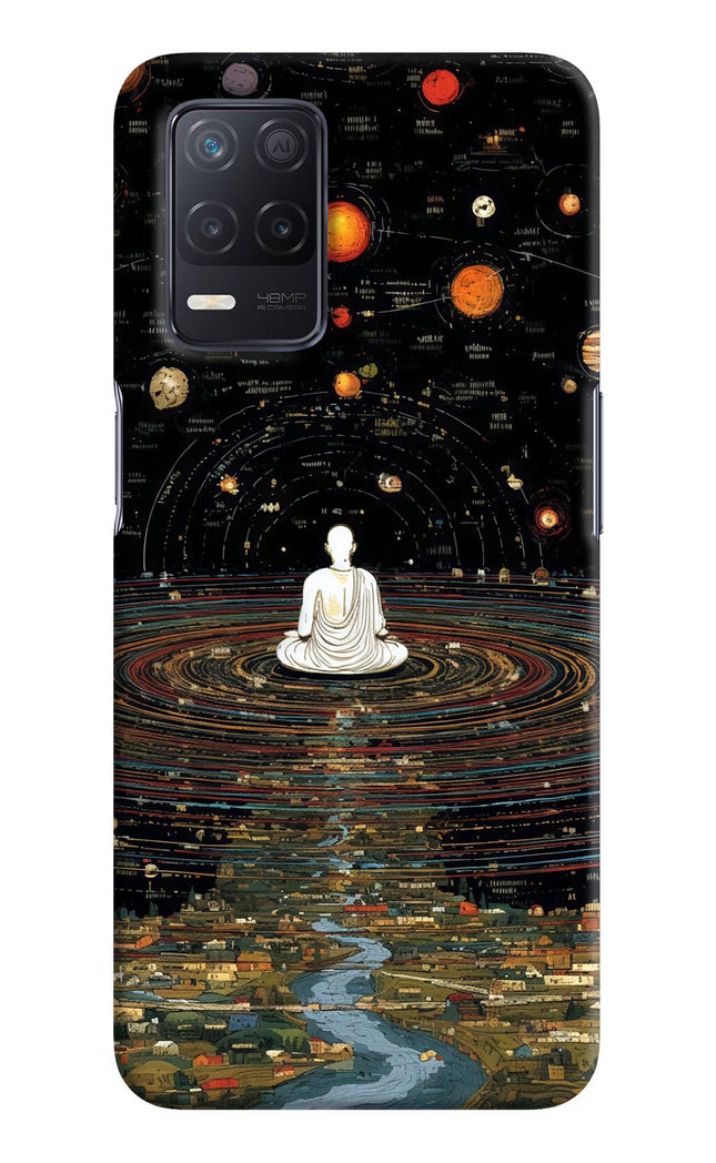 Space Monk Realme 8 5G/8s 5G Hard Case Back Cover by Casekaro