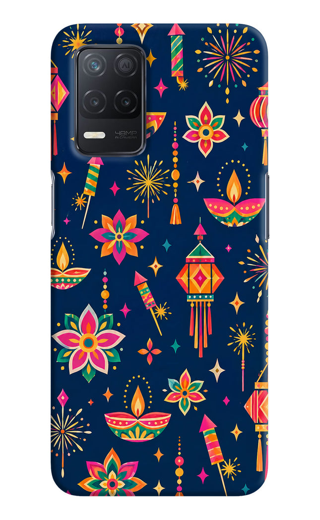 Festive Pop Realme 8 5G/8s 5G Hard Case Back Cover by Casekaro