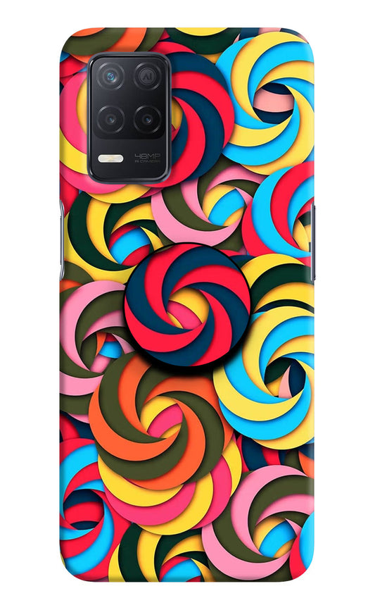 Spiral Pattern Realme 8 5G/8s 5G Pop Case by Casekaro