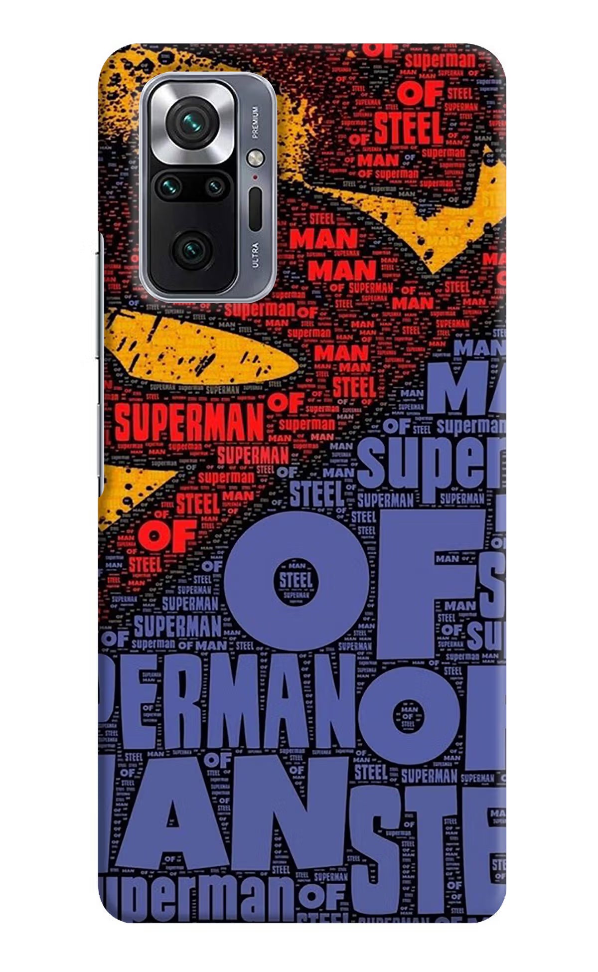 Superman Redmi Note 10 Pro Max Hard Case Back Cover by Casekaro