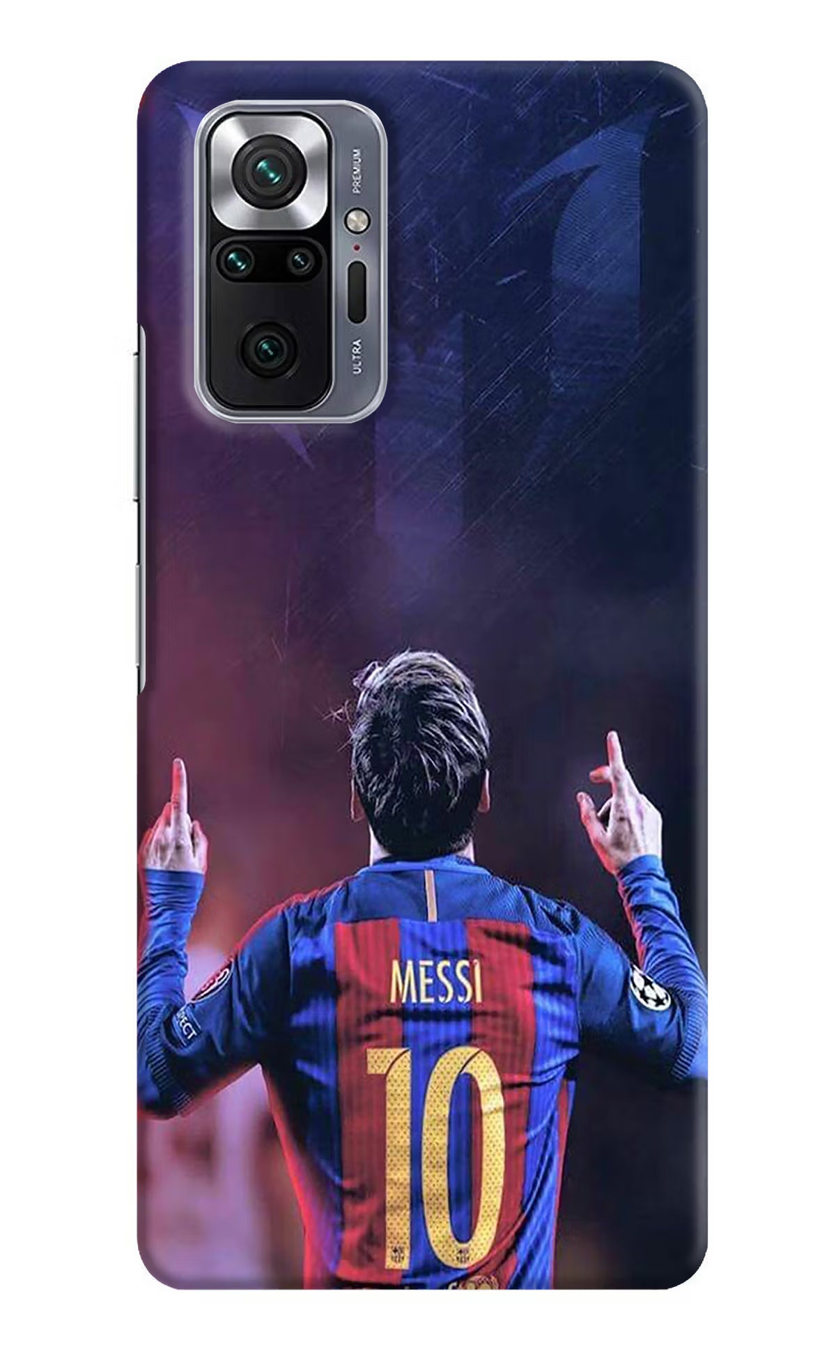 Messi Redmi Note 10 Pro Max Hard Case Back Cover by Casekaro