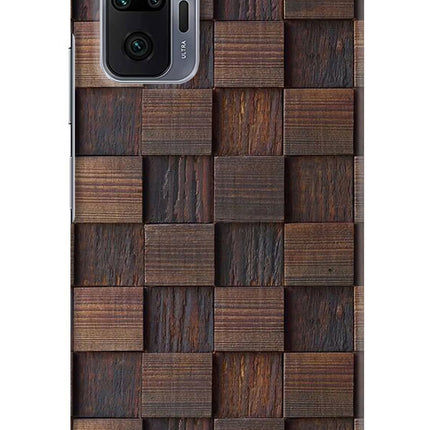 Wooden Cube Design Redmi Note 10 Pro Max Hard Case Back Cover by Casekaro