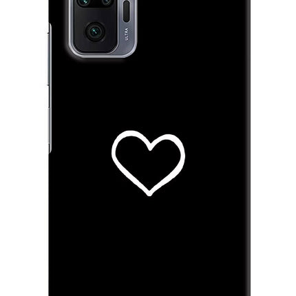 Heart Redmi Note 10 Pro Max Hard Case Back Cover by Casekaro