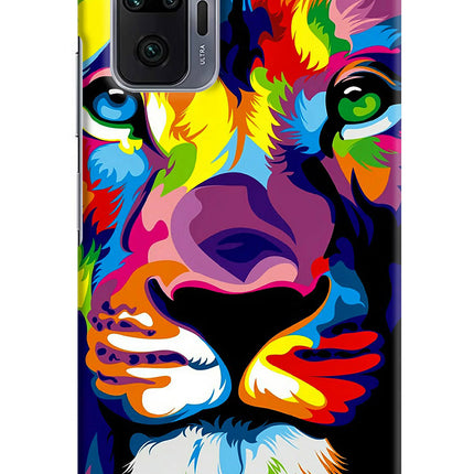 Lion Redmi Note 10 Pro Max Hard Case Back Cover by Casekaro