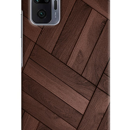 Wooden Texture Design Redmi Note 10 Pro Max Hard Case Back Cover by Casekaro