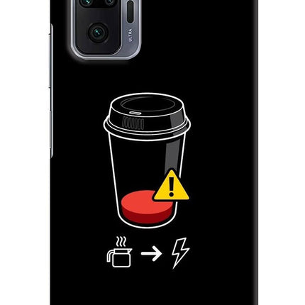 Coffee Redmi Note 10 Pro Max Hard Case Back Cover by Casekaro
