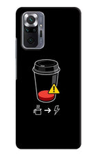 Coffee Redmi Note 10 Pro Max Hard Case Back Cover by Casekaro