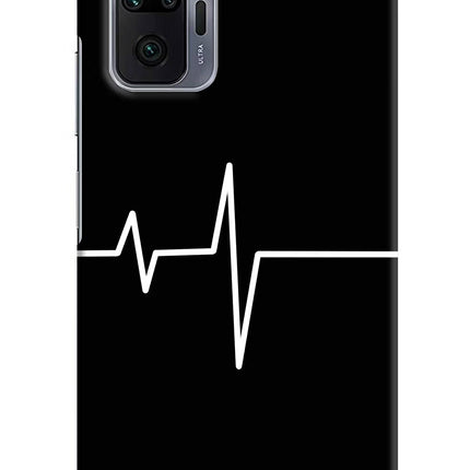 Heart Beats Redmi Note 10 Pro Max Hard Case Back Cover by Casekaro
