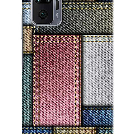 Multicolor Jeans Redmi Note 10 Pro Max Hard Case Back Cover by Casekaro