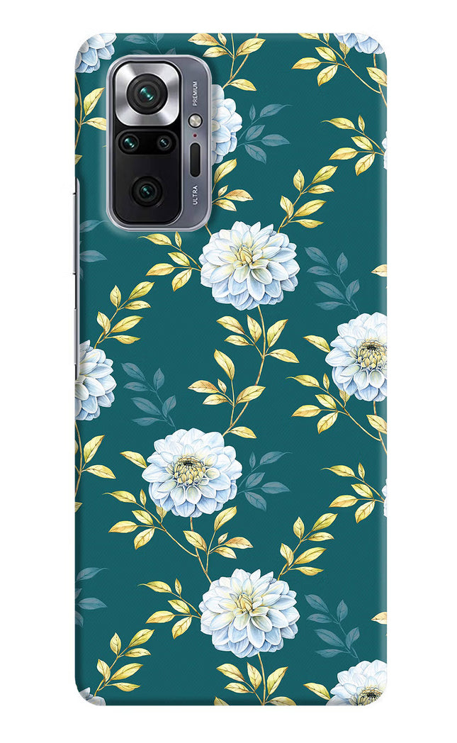Flowers Redmi Note 10 Pro Max Hard Case Back Cover by Casekaro