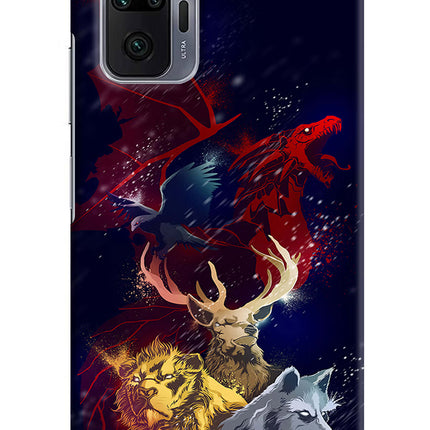 Game Of Thrones Redmi Note 10 Pro Max Hard Case Back Cover by Casekaro