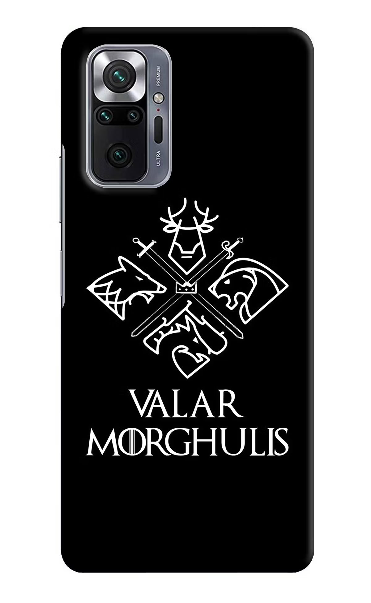 Valar Morghulis | Game Of Thrones Redmi Note 10 Pro Max Hard Case Back Cover by Casekaro