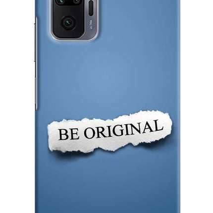 Be Original Redmi Note 10 Pro Max Hard Case Back Cover by Casekaro