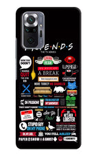 FRIENDS Redmi Note 10 Pro Max Hard Case Back Cover by Casekaro