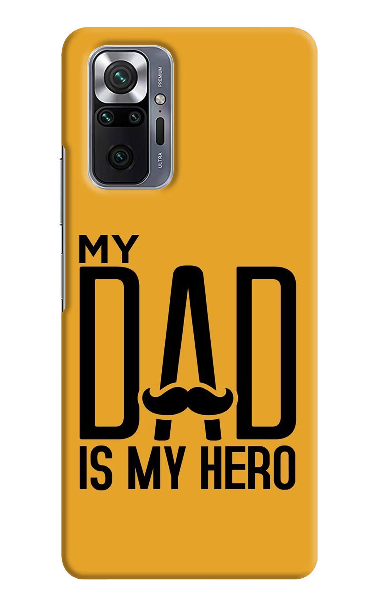 My Dad Is My Hero Redmi Note 10 Pro Max Hard Case Back Cover by Casekaro