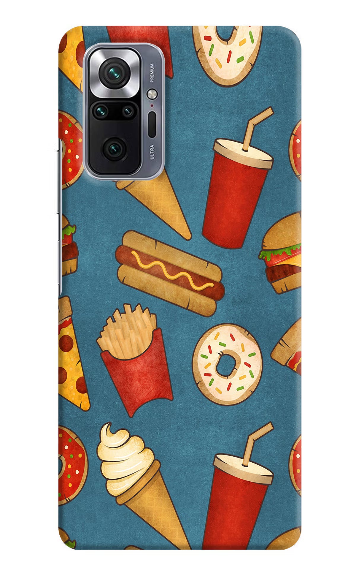 Foodie Redmi Note 10 Pro Max Hard Case Back Cover by Casekaro