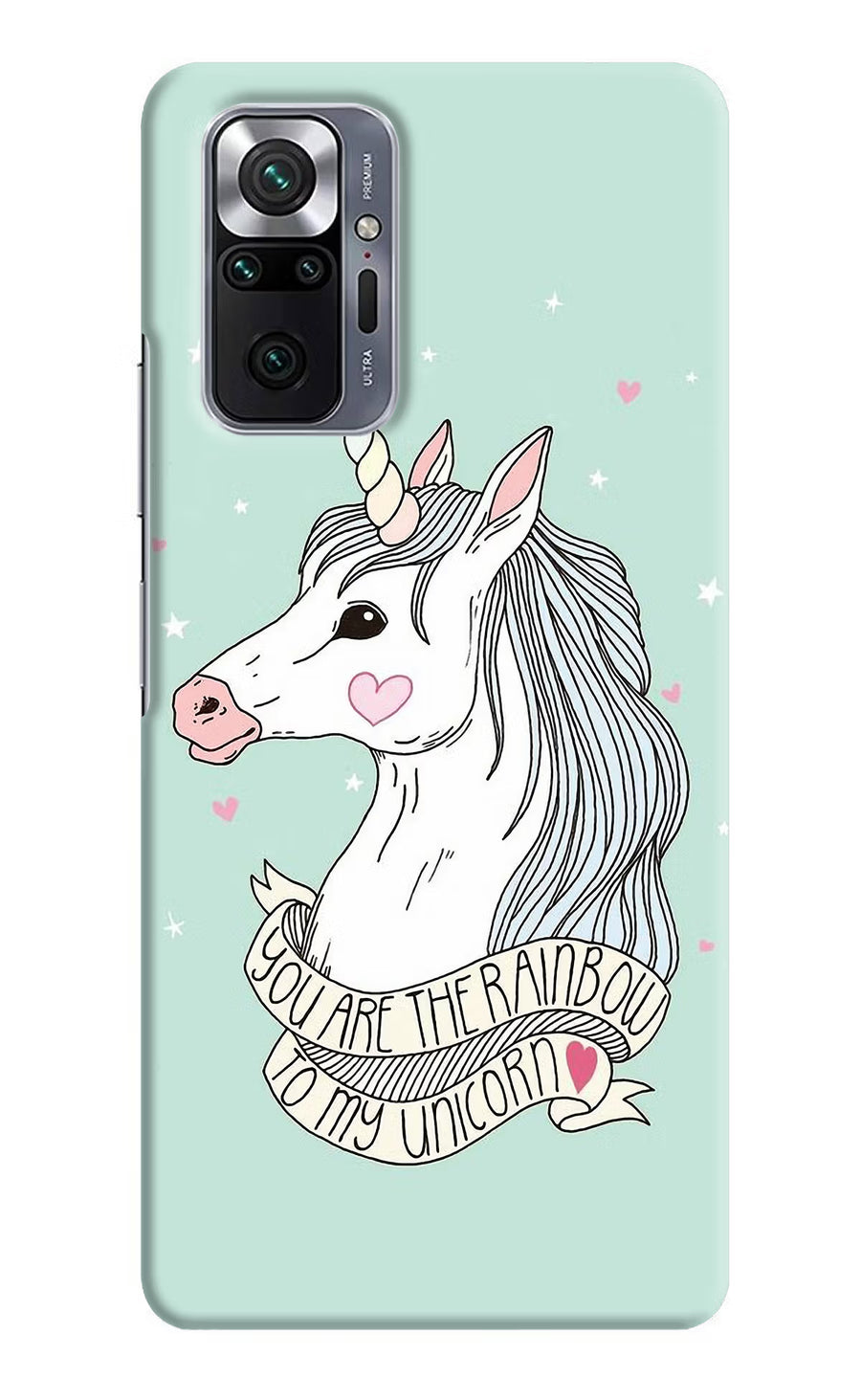 Unicorn Wallpaper Redmi Note 10 Pro Max Back Cover, Hard case