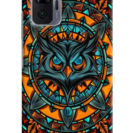 Angry Owl Art Redmi Note 10 Pro Max Hard Case Back Cover by Casekaro