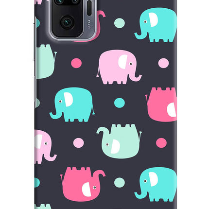Elephants Redmi Note 10 Pro Max Hard Case Back Cover by Casekaro