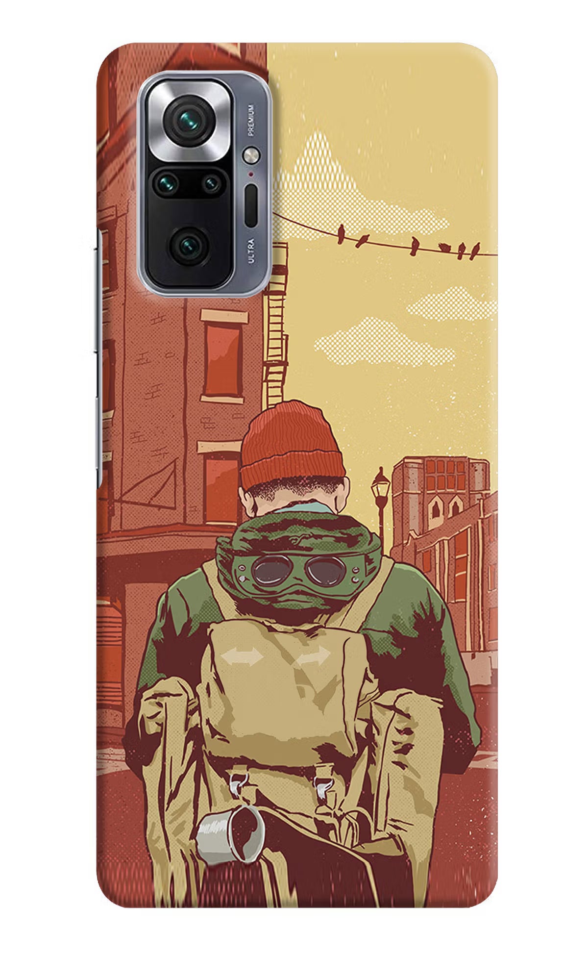 Adventurous Redmi Note 10 Pro Max Hard Case Back Cover by Casekaro