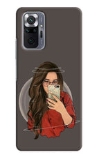 Selfie Queen Redmi Note 10 Pro Max Hard Case Back Cover by Casekaro