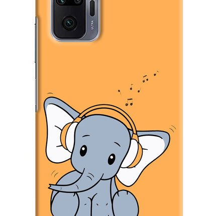 High On Music Redmi Note 10 Pro Max Hard Case Back Cover by Casekaro