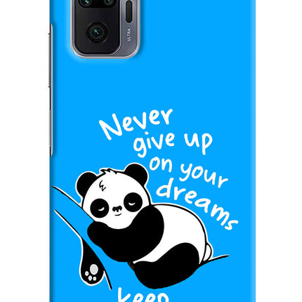 Keep Sleeping Redmi Note 10 Pro Max Hard Case Back Cover by Casekaro