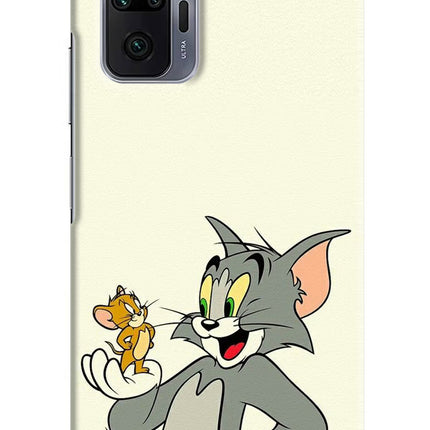 Tom & Jerry Redmi Note 10 Pro Max Hard Case Back Cover by Casekaro