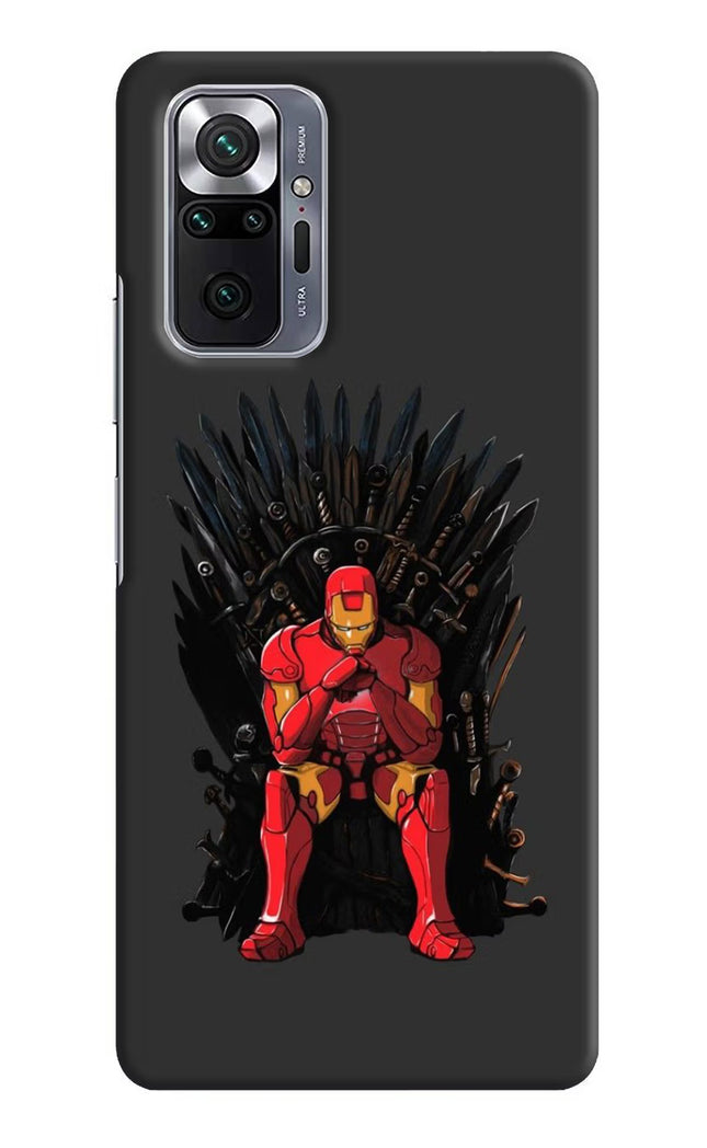Ironman Throne Redmi Note 10 Pro Max Hard Case Back Cover by Casekaro