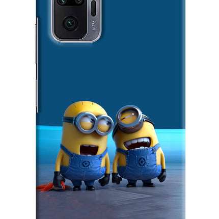 Minion Laughing Redmi Note 10 Pro Max Hard Case Back Cover by Casekaro
