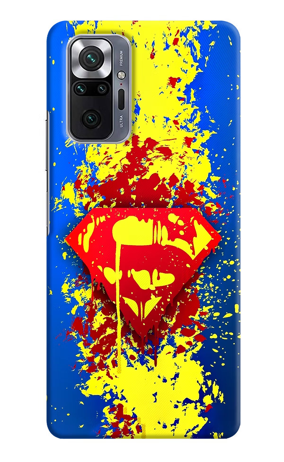 Superman logo Redmi Note 10 Pro Max Hard Case Back Cover by Casekaro