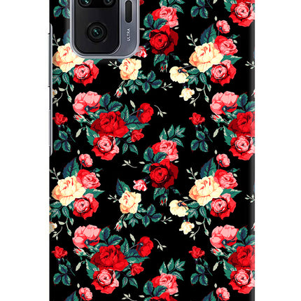 Rose Pattern Redmi Note 10 Pro Max Hard Case Back Cover by Casekaro