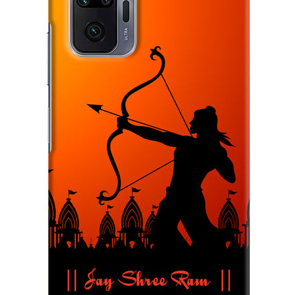 Lord Ram - 4 Redmi Note 10 Pro Max Hard Case Back Cover by Casekaro